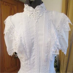 Vintage Western Victorian Wedding Dress